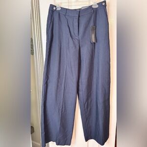 Versona Wide Leg Deep Blue Women's Trousers